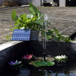 placa solar con bomba para estanques baratos kit